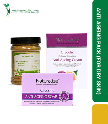 Naturalize Anti Ageing Pack (for Dry Skin)
