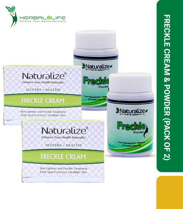 Freckle Cream & Powder - (Pack of 1 or 2)