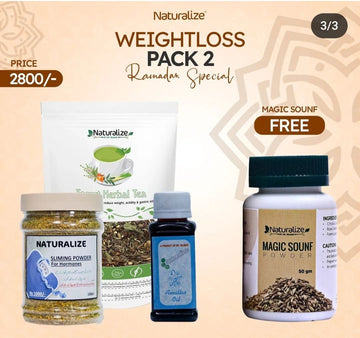 Weight Lose Pack 2 by Dr Bilquis Shaikh & Get FREE Magic Sounf worth Rs.650
