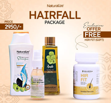 Hair Fall Package By Dr Bilquis Shkaih GET FREE Hair Fit Tablet Worth Rs.600