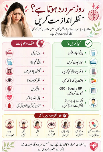 روزانہ سر درد کا قدرتی علاج | فوری آرام کے لیے بہترین جڑی بوٹیاں اور تیل 🌿