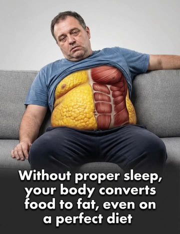 نیند کی کمی کیسے آپ کے جسم کو چربی بنانے پر مجبور کرتی ہے — چاہے آپ کی ڈائٹ کتنی ہی بہترین کیوں نہ ہو