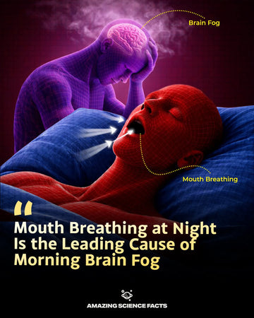 رات کے وقت منہ سے سانس لینا: صبح کی برین فوگ کی ایک بڑی وجہ