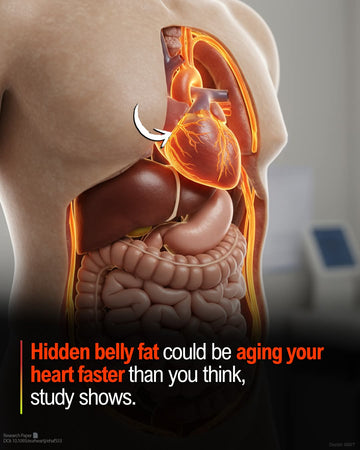 چھپی ہوئی پیٹ کی چربی: دل کی صحت کے لیے خاموش خطرہ آج کل سائنسی