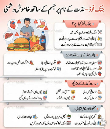 🍃 قدرتی طریقے سے وزن کم کریں — جَنک فوڈ کو کہیں الوداع 🍃