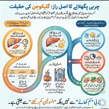چربی پگھلانے کا اصل راز: گلیکوجن اور انسولین کو سمجھیں