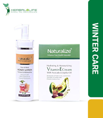 Honey Lotion & Vitamin E Cream by Dr Bilquis – Best Winter Skin Care Duo in Pakistan