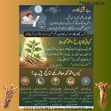 اشوگندھا: بہتر نیند، کم اسٹریس اور توانائی کا قدرتی راز