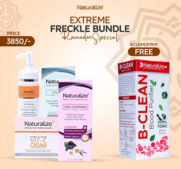 Extreme Freckle Bundle & Get FREE B Clean Syrup By Dr Bilquis Shaikh