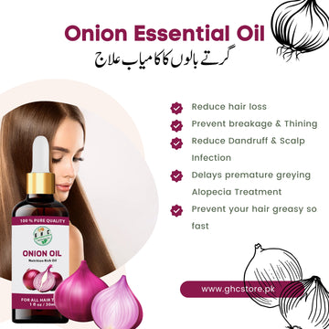 Onion Oil by GHC Store (Recommended by Dr Bilquis )
