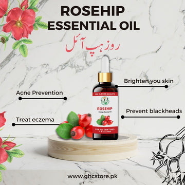 Rosehip Essential Oil by GHC Store (Recommended By Dr Bilquis)